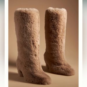 Jeffery Campbell fur boots